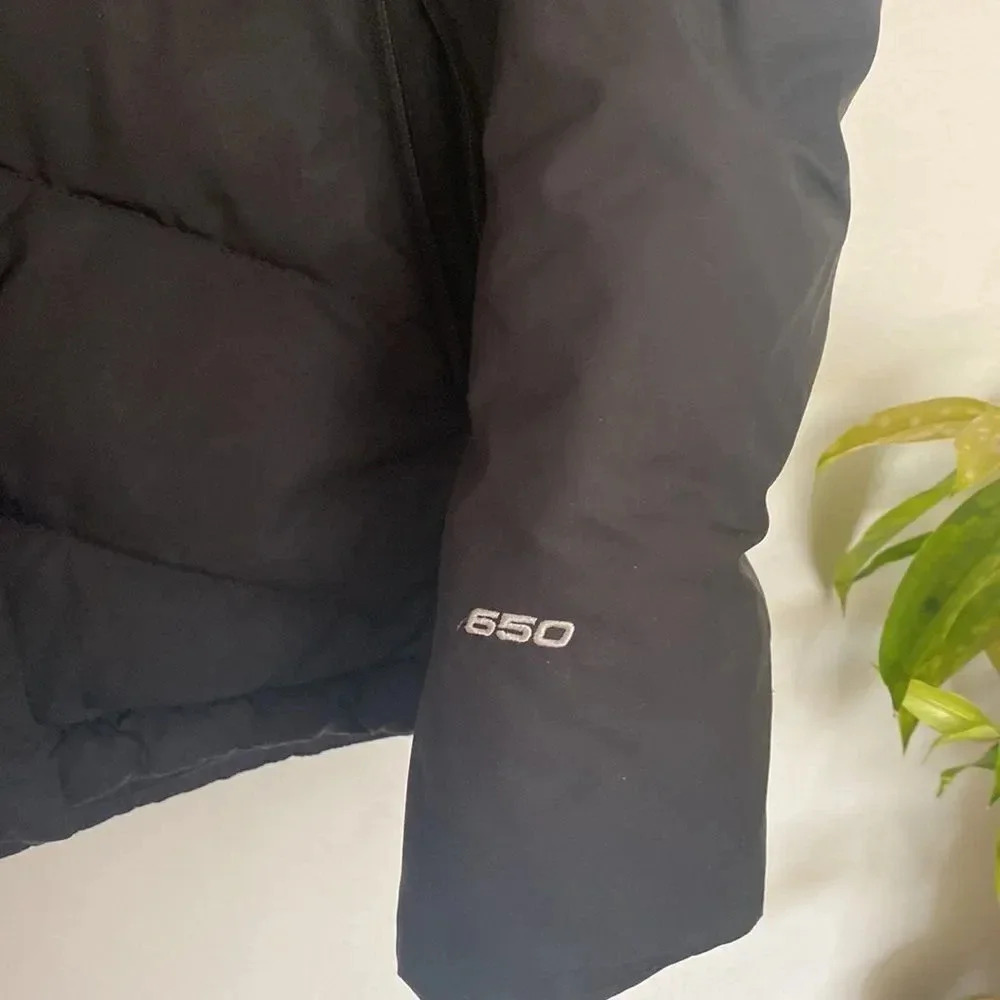 Northface puffer jacket black size XS 650 down jacket great pre owned condition - Picture 5 of 13